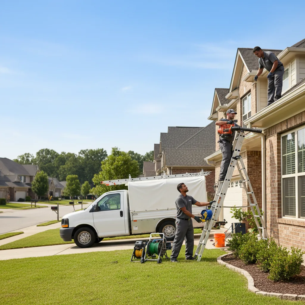 Home Gutter Service in Stowell, TX near me